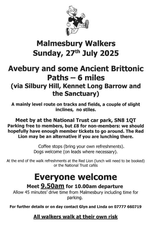 Malmesbury Walklers - Avebury
